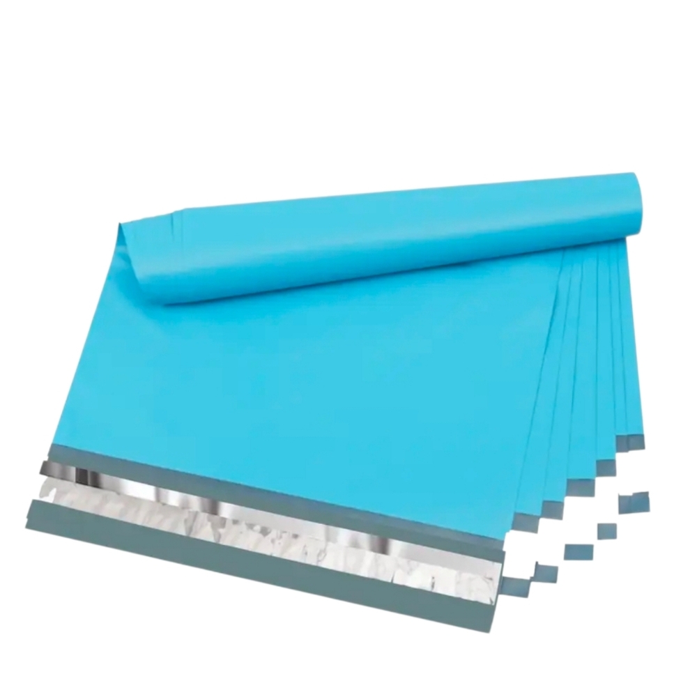 New Set Of 20 Heavy Duty Self Seal Poly Mailers Blue 10x13